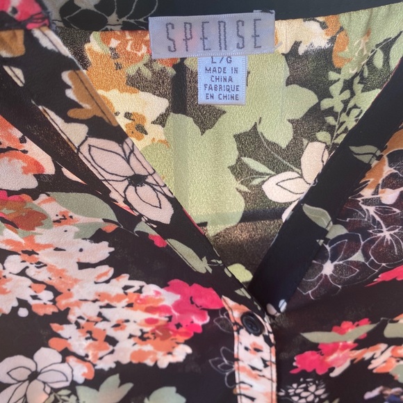 Spense Blouse Floral Sleeveless - Picture 5 of 6